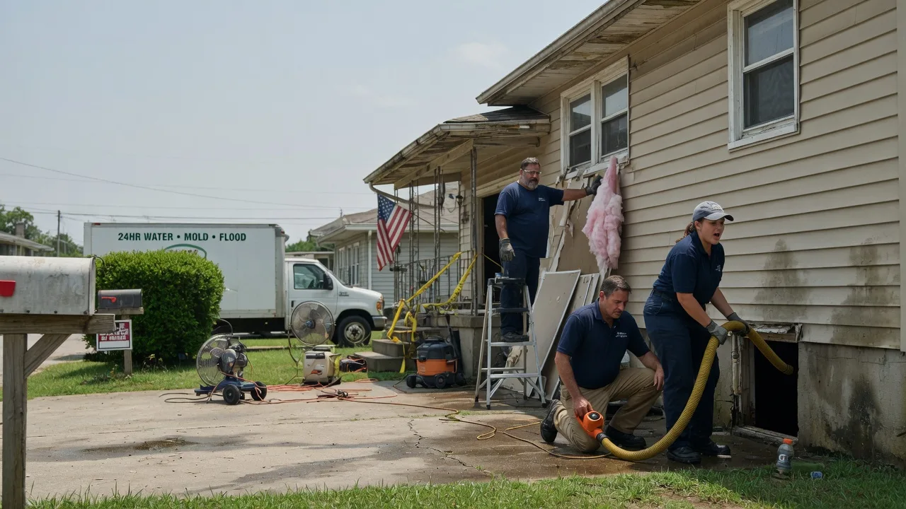 Water Damage Repair in Eureka Springs, AR near me